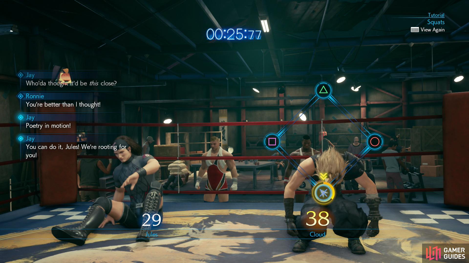 In &ldquo;Amateur&rdquo; and &ldquo;Pro&rdquo; ranks you&rsquo;ll need to stop and mash [CROSS] periodically.