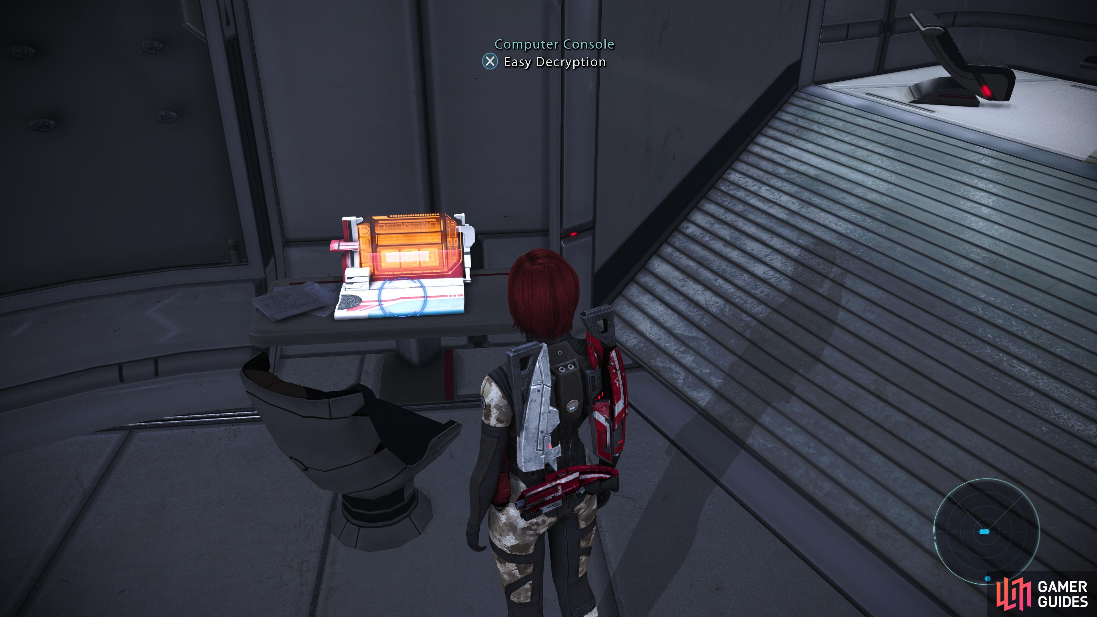 while you can hack a terminal [Easy] in Udina&rsquo;s office to start &ldquo;Unusual Readings&rdquo;,