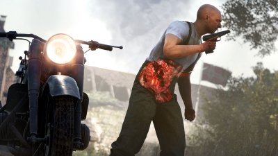 Sniped Biker