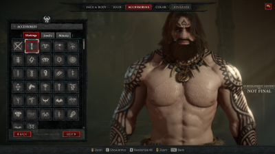 Character Creation Barbariang