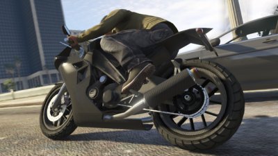 Carbonrs sports bike