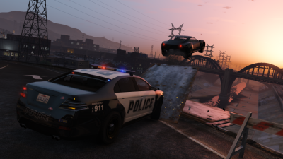 Dare the cops to follow