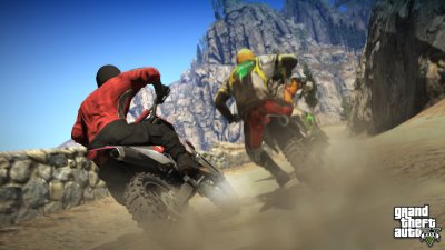 Dirt bike racing
