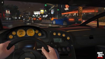 First person cruising the wv strip