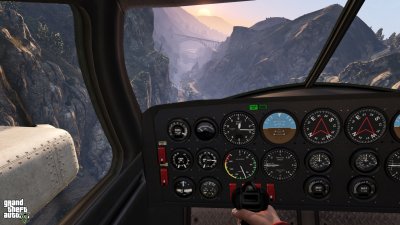 First person zooming through raton canyon