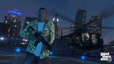 Franklin and friends make a rooftop entr