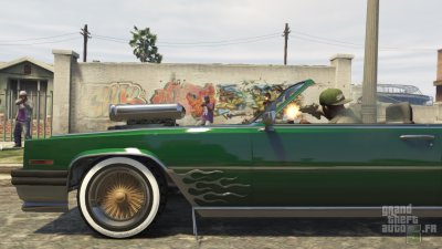 Franklin blasting fools
