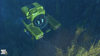 franklin in kraken sub