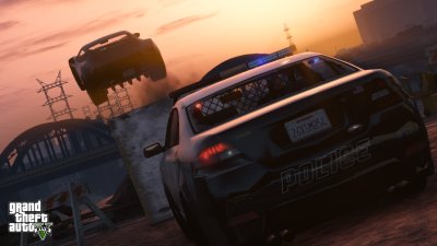 high speed chase