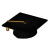 "Graduation cap (Uncommon) Recipe" icon
