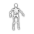 "Skeleton" icon