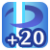 "Avoid +20" icon