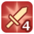 "Sword Power 4" icon