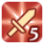 "Sword Power 5" icon