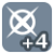 "Dexterity +4" icon