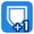 "Defense +1" icon