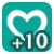 "HP +10" icon