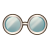 "Silver Round Specs" icon