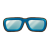 "Blue-Rimmed Glasses" icon