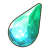 "Nearly Invisible Teardrop" icon