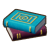 "Stacked Books" icon