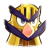 "Mustachioed Helmet" icon