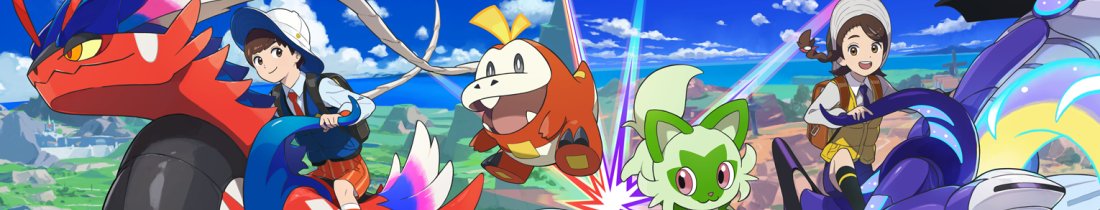 Pokémon Scarlet & Violet key art