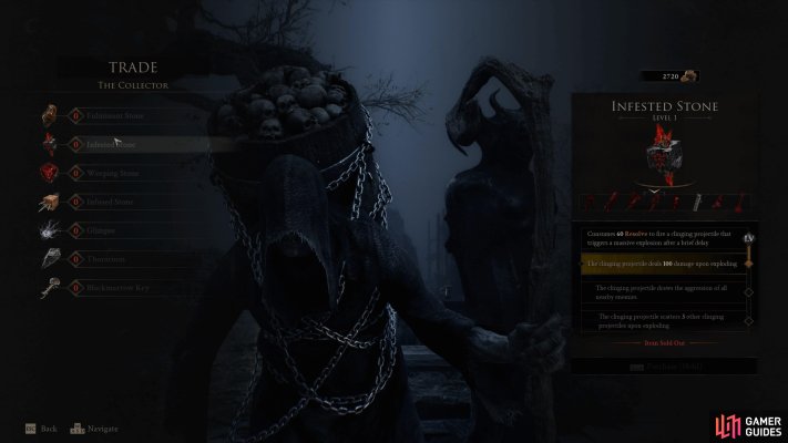 Infested Stone