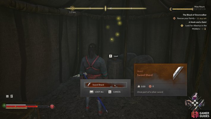 Obtain the second Sword Shard