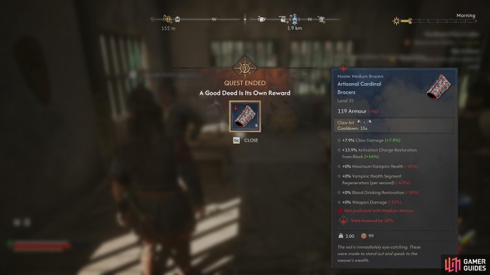 Artisanal Cardinal Bracers