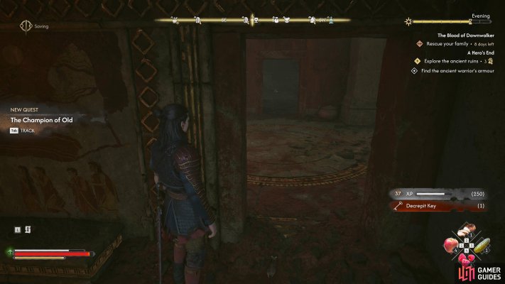 Grab the Decrepit Key