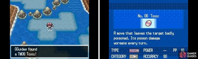 There&rsquo;s nothing majorly important in this route, but do grab TM06 near the start.