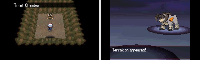 Terrakion is another legendary Pokemon but you should have an easier time now you&rsquo;re stronger.