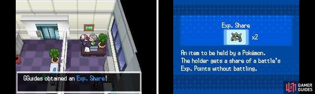 With Exp. Share, you no longer need to use the &ldquo;bait and switch&rdquo; tactic to gain exp.