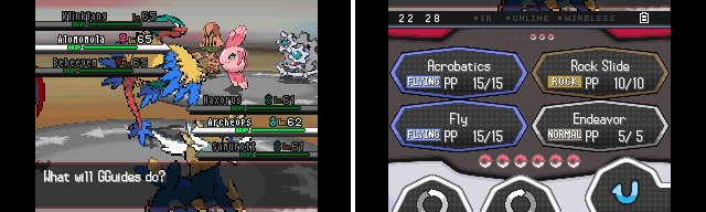 In-game, Rotation Battles are more common in Pokemon Black.