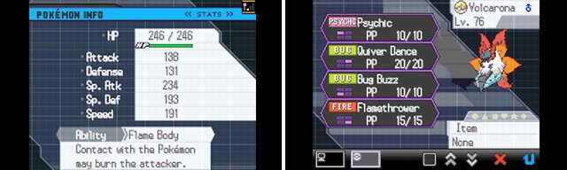 Volcarona receives 4x damage from Rock moves, so you&rsquo;ll need to be wary of those. Otherwise, it&rsquo;s a beast of a Pokemon.