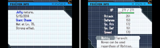 If a Nature improves a stat, it will be highlighted in red (sadly you can&rsquo;t see worsened stats).