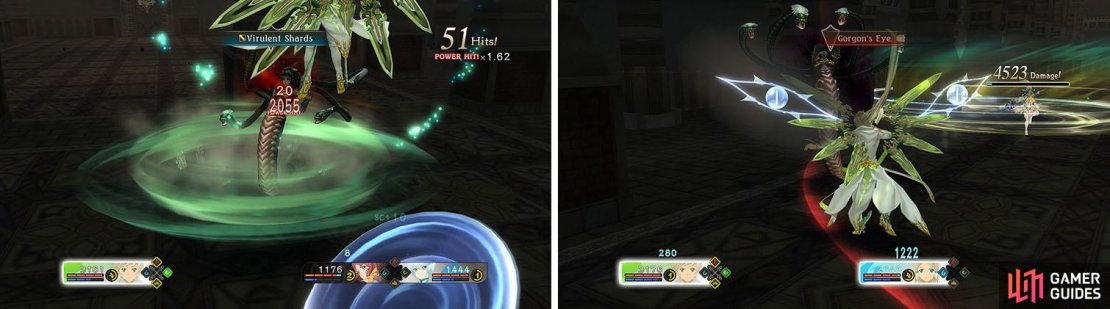 Armatize with Dezel to avoid petrification from Medusa&rsquo;s Gorgon&rsquo;s Eye ability.