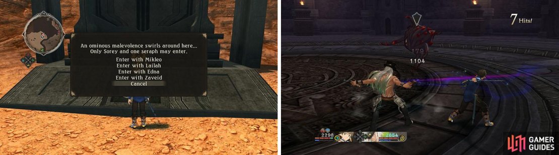 Choose a seraph teammate to take on the Shepherd&rsquo;s Malevolent Crucible with.