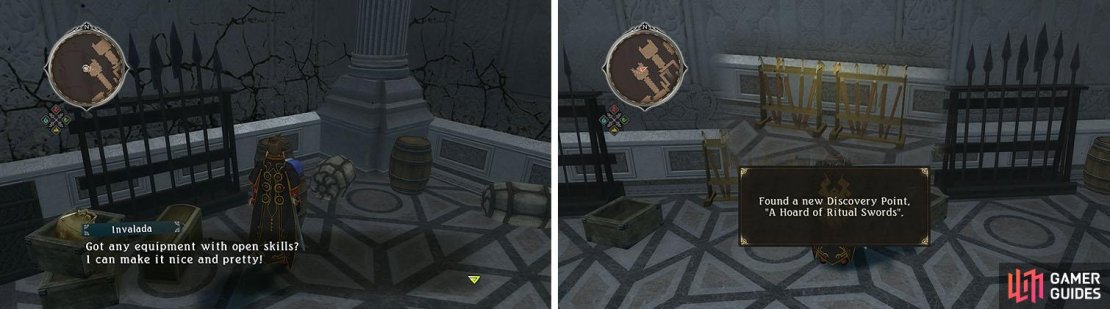 Don&rsquo;t miss the Normin in the corner, along with the ritual swords discovery.