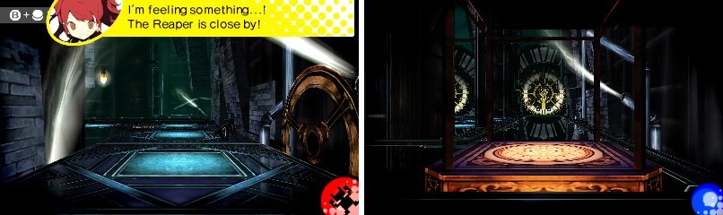 Remember The Reaper? Well, it&rsquo;ll continue chasing you on these floors (left). There are a lot of gondolas on these two floors (right) as well.