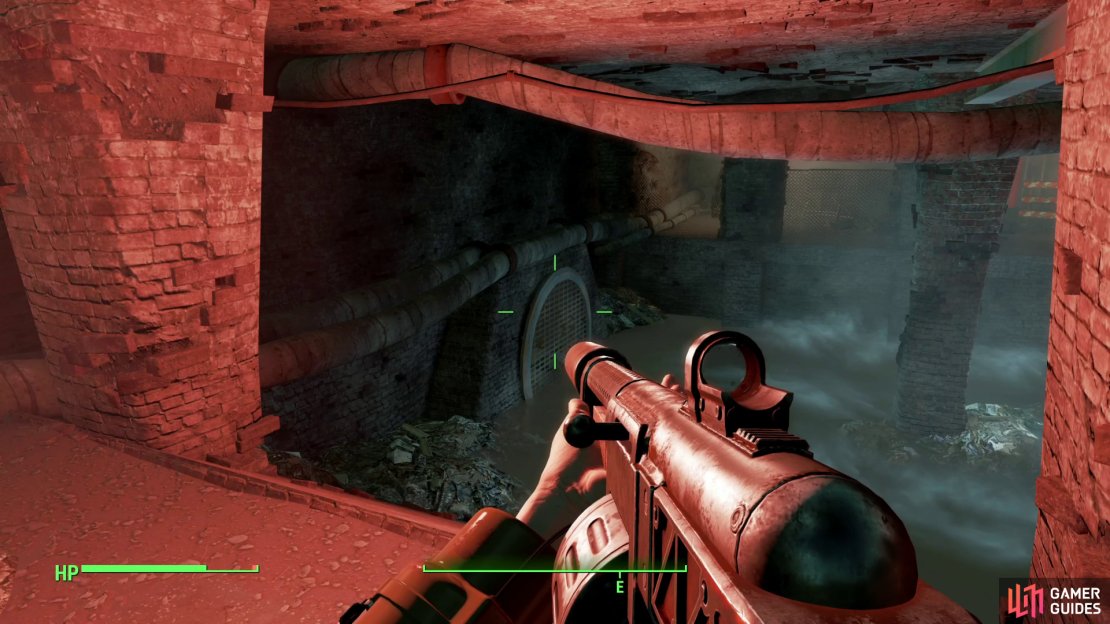 Cross some pipes to reach an otherwise inaccessible ledge,