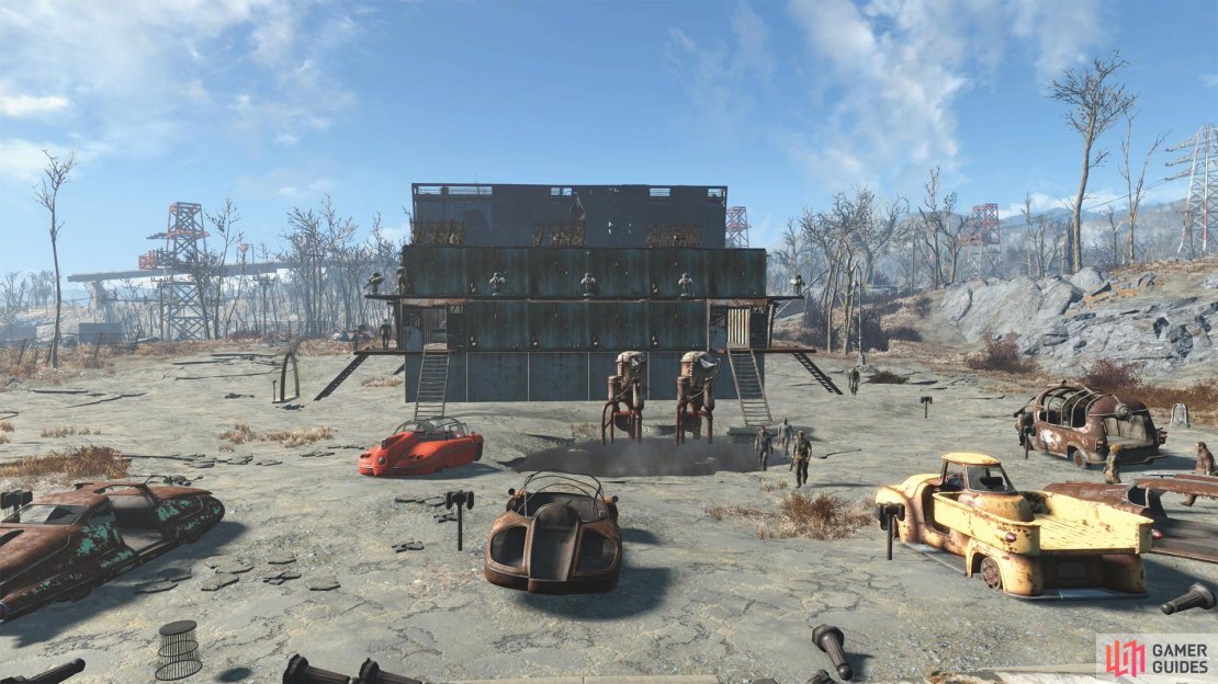 Given its merits as a settlement, the Starlight Drive-In is a prime area to develop before you venture south to Lexington.