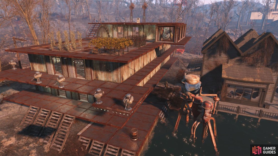 There&rsquo;s enough land in the Taffington Boathouse area to build a sizeable settlement.