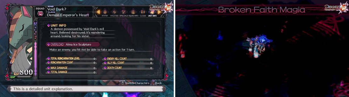 This battle with Void Dark is pretty much the same as the main story&rsquo;s battle, except he&rsquo;s stronger.