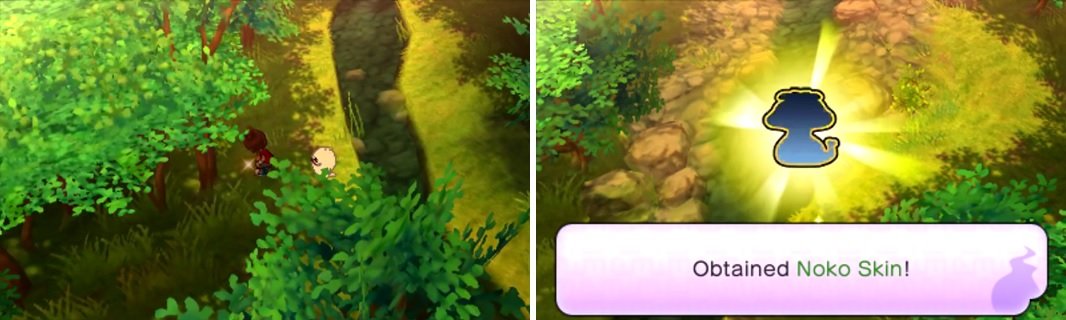 You&rsquo;ll find the items for Noko Hunt on the ground as sparkly things near the water.