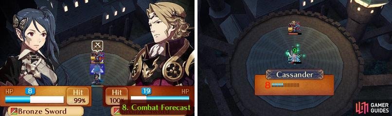 This spot will allow you to heal so that Xander doesn&rsquo;t defeat you!