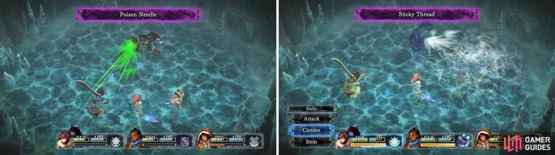 The boss&rsquo; attacks can inflict many status ailments, making it annoying to get your own attacks in on it.