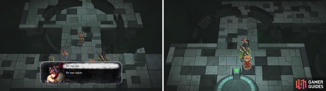 You have to answer correctly to the questions in this dungeon, or you will be sent back to the beginning of the floor you&rsquo;re on.