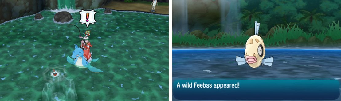 Feebas is an infamously rare Pokemon and it&rsquo;s no different here.